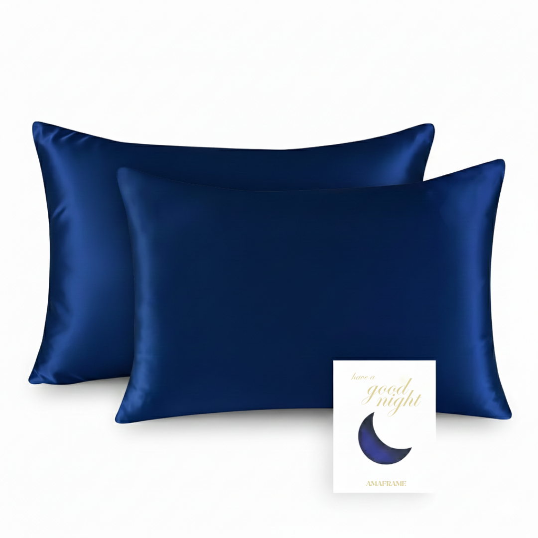 Taie d’Oreiller en Satin Amaframe™ — (1+1 OFFERT 🎁 Offre Exclusive)
