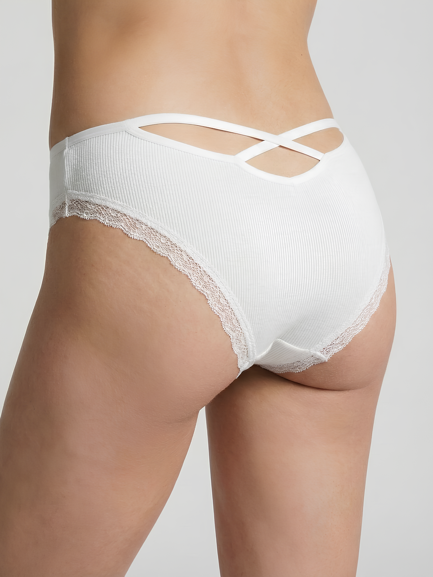 Brésilienne en Coton avec Dentelle