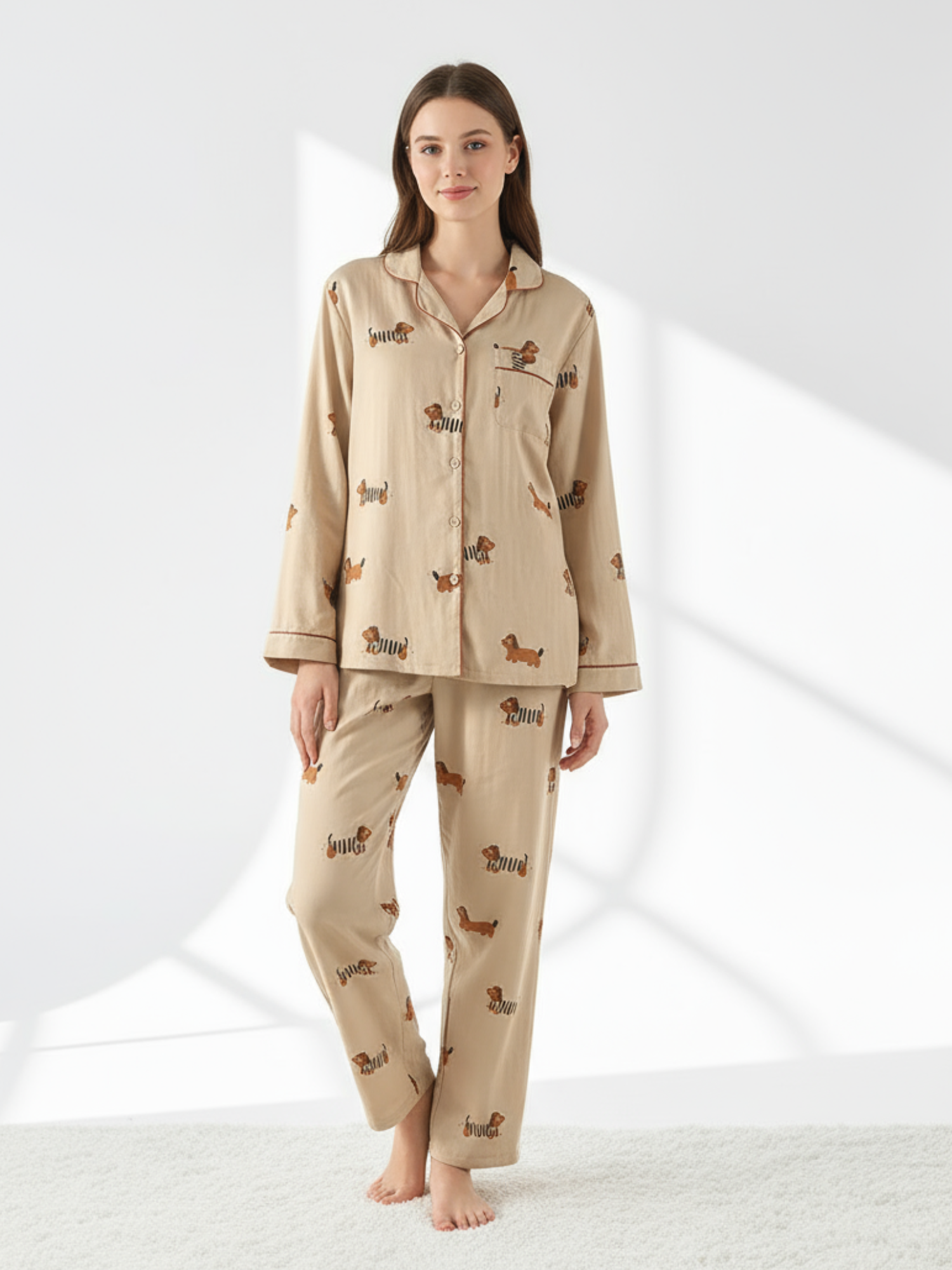 Pyjama Puppy Dream™ en Coton – Amaframe-fr